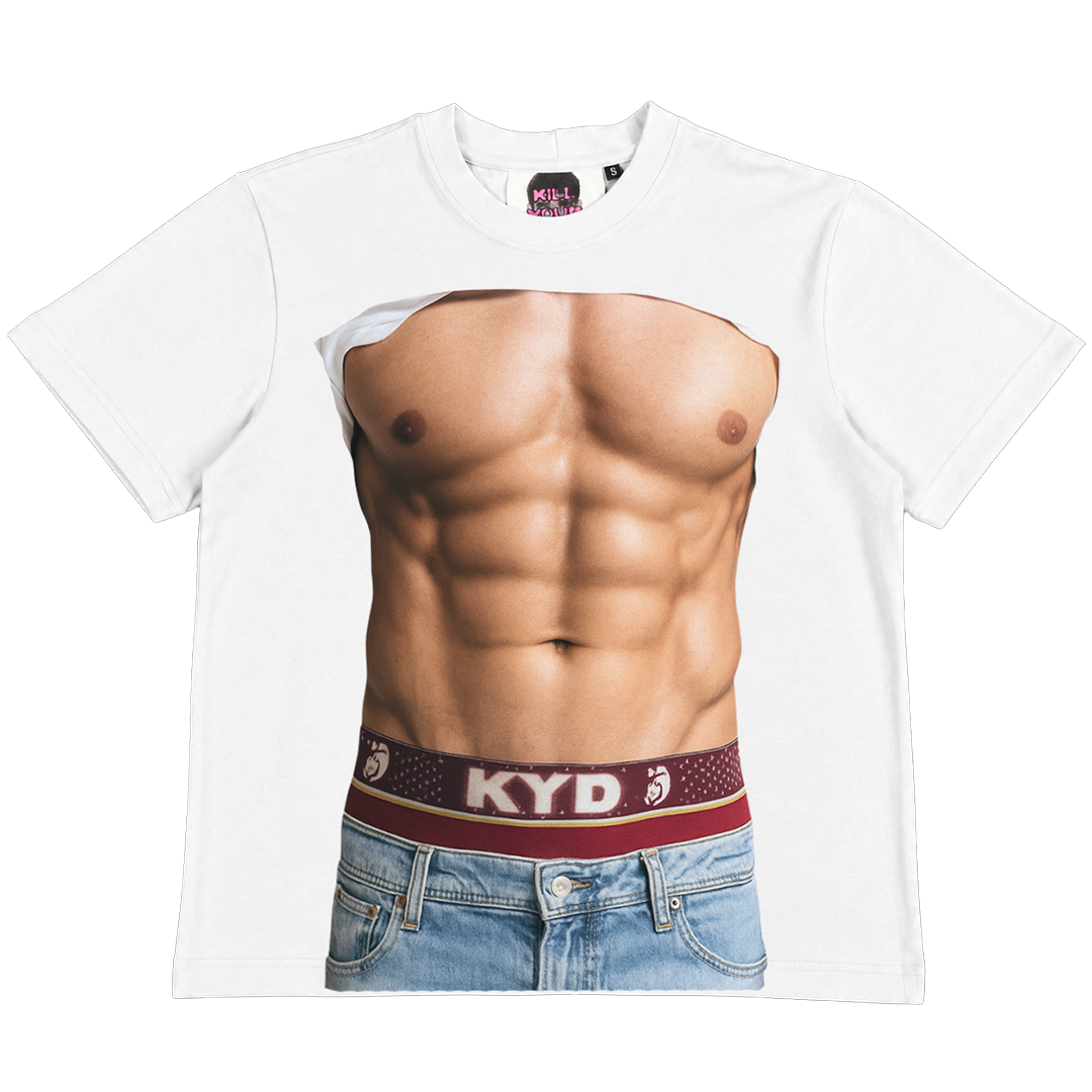 Abs trompe-l'oeil T-Shirt T001