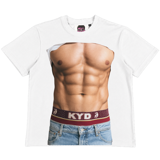 Abs trompe-l'oeil T-Shirt T001