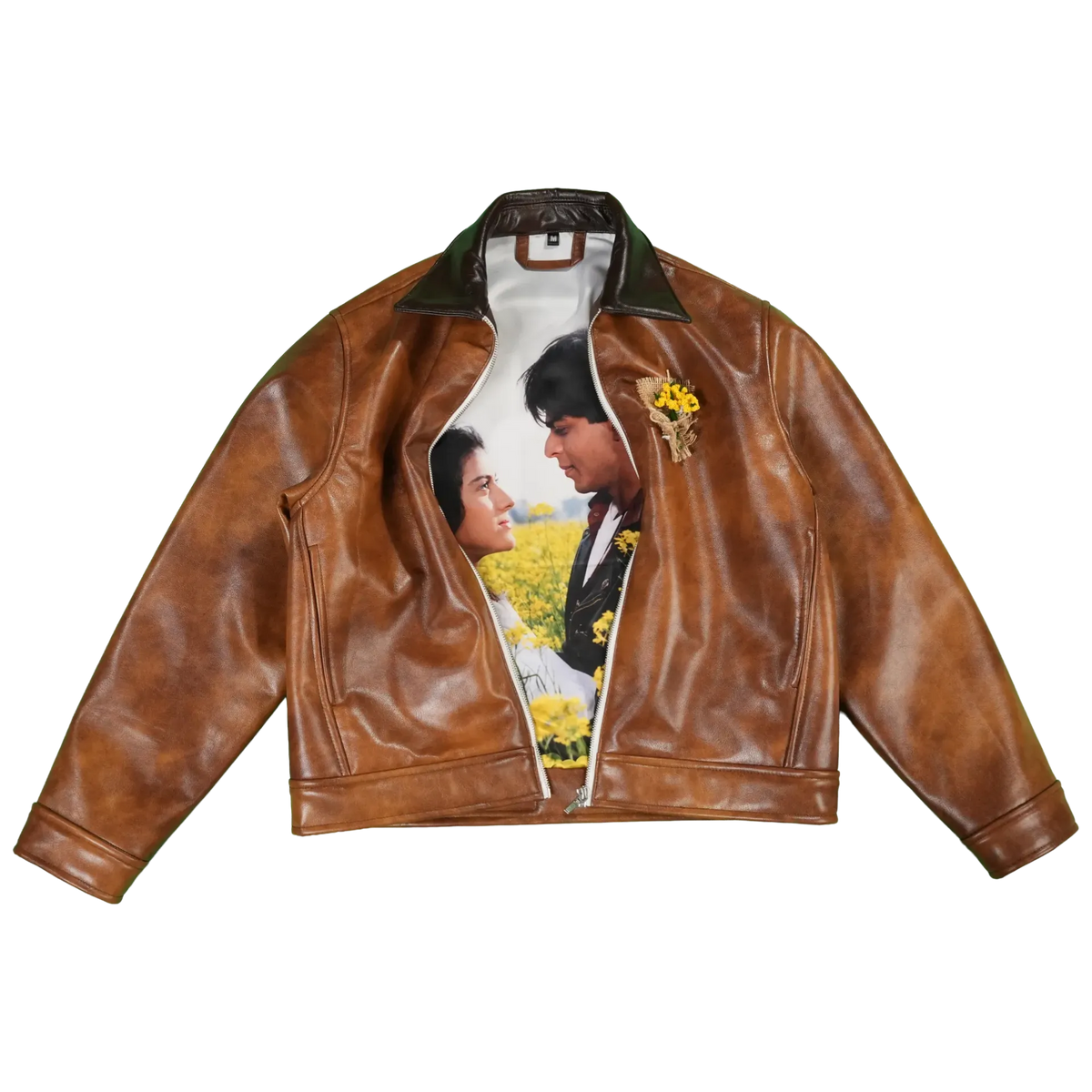 SIGNATURE LEATHER JACKET J001