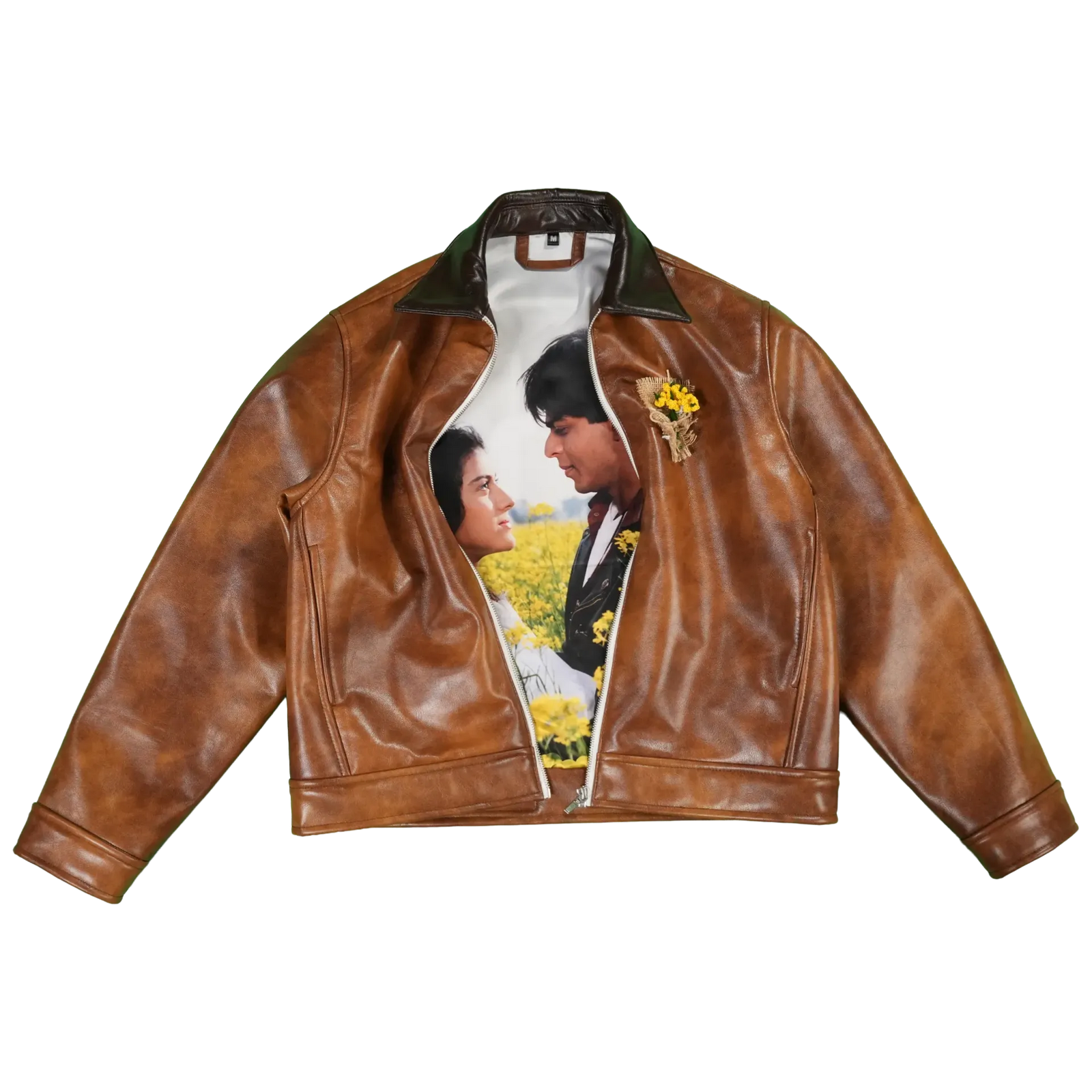 SIGNATURE LEATHER JACKET J001
