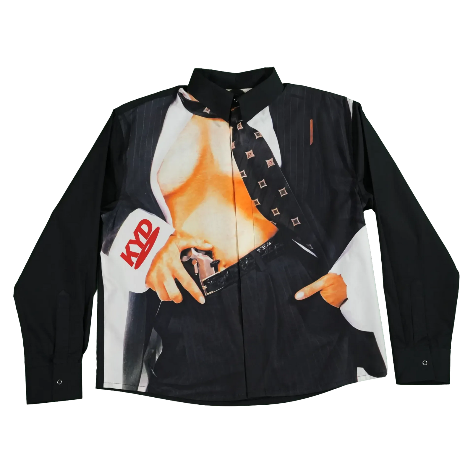Trompe l’oeil ‘Femme Fatale’ Shirt S001