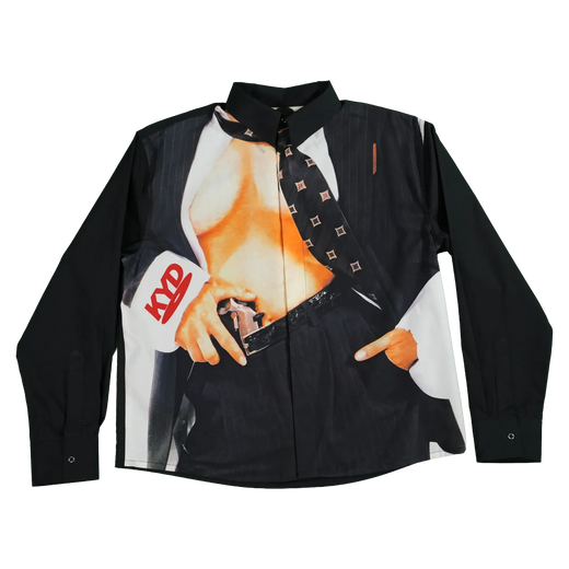 Trompe l’oeil ‘Femme Fatale’ Shirt S001