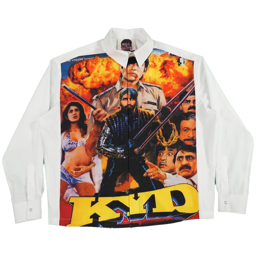 1980's Button Down Shirt S002