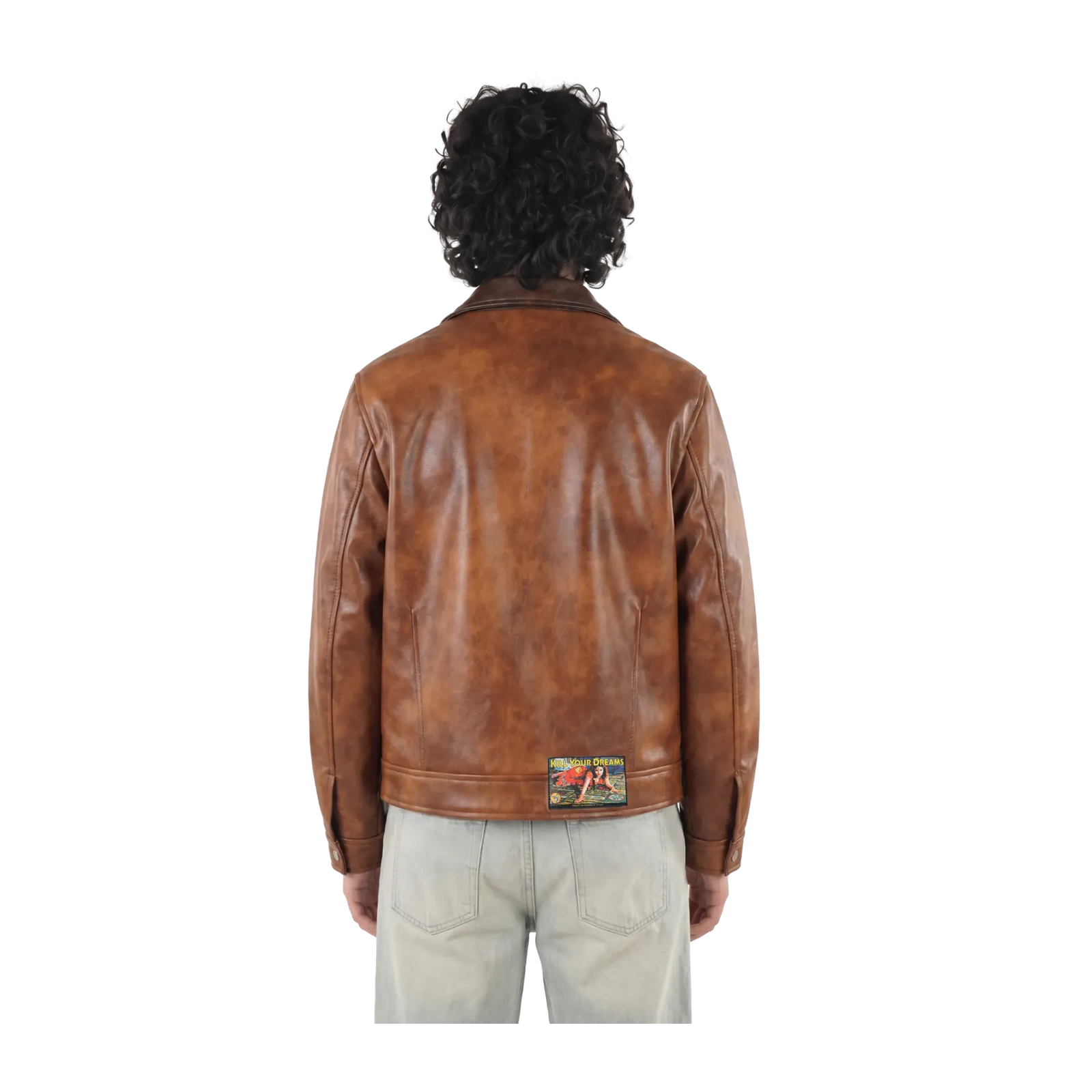 SIGNATURE LEATHER JACKET J001