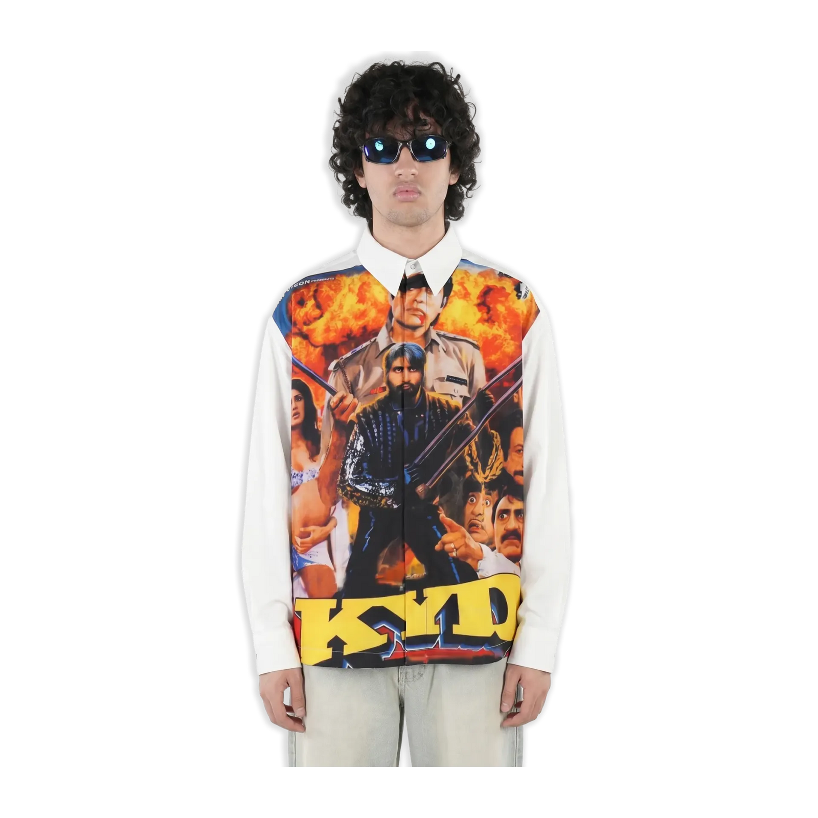 1980's Button Down Shirt S002