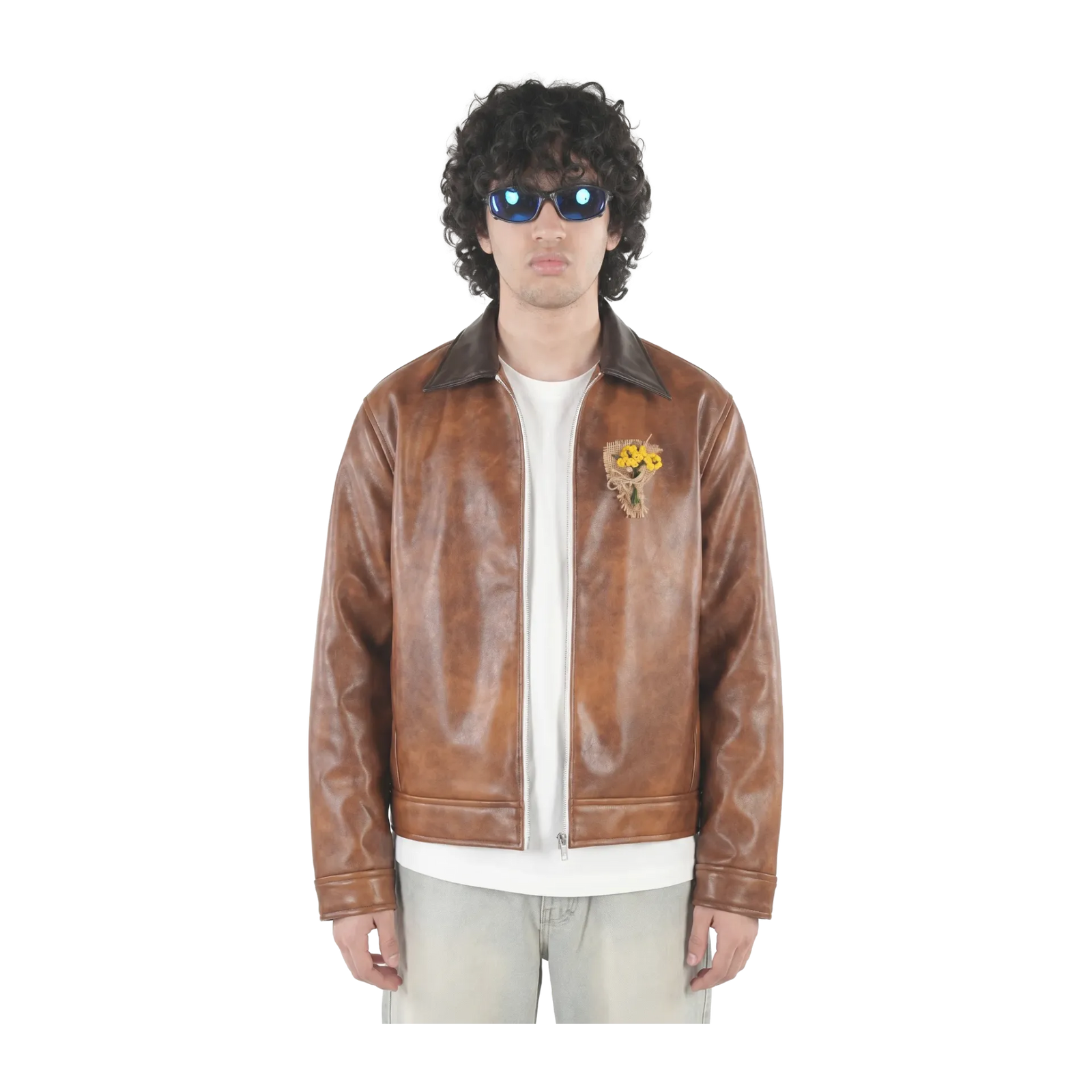 SIGNATURE LEATHER JACKET J001