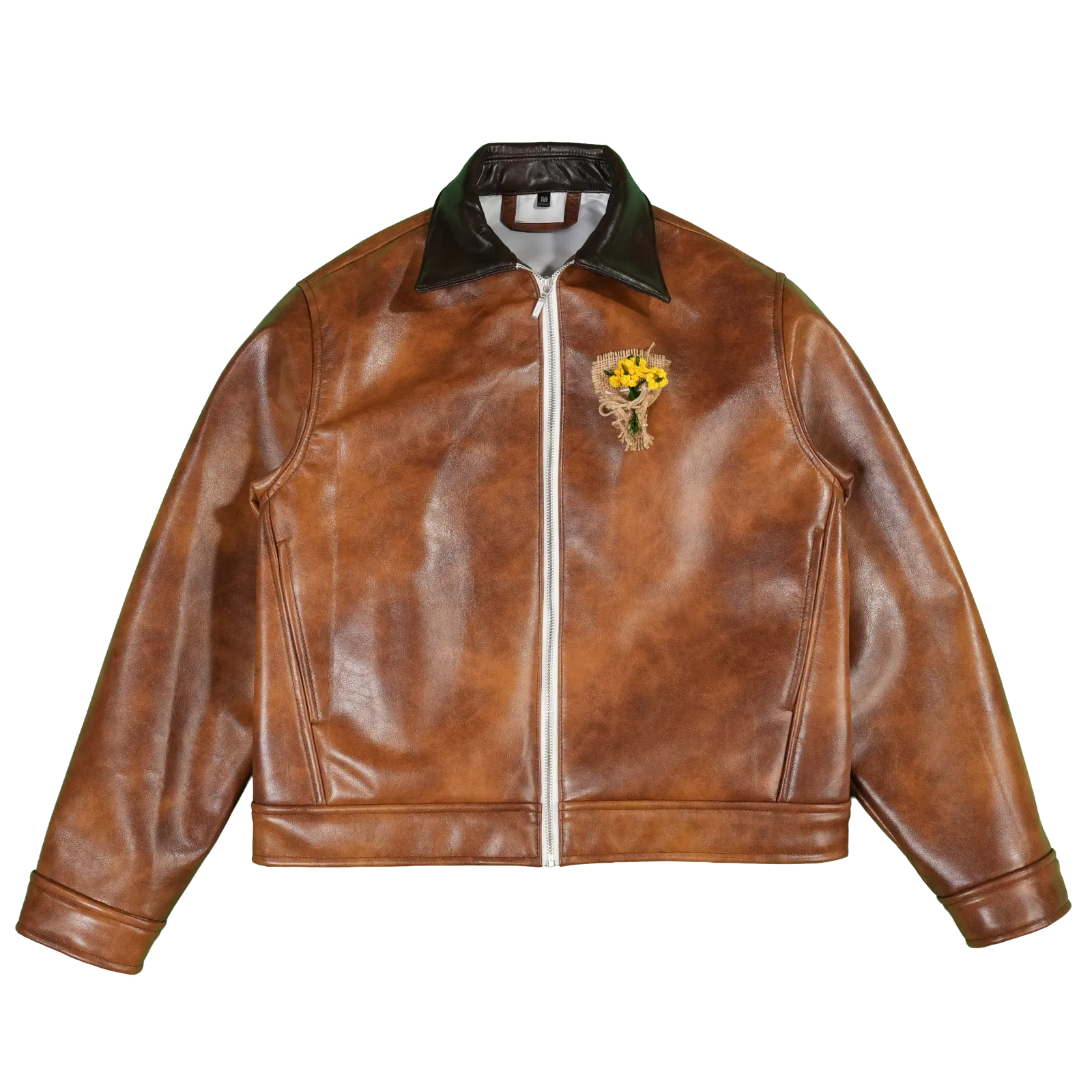 SIGNATURE LEATHER JACKET J001